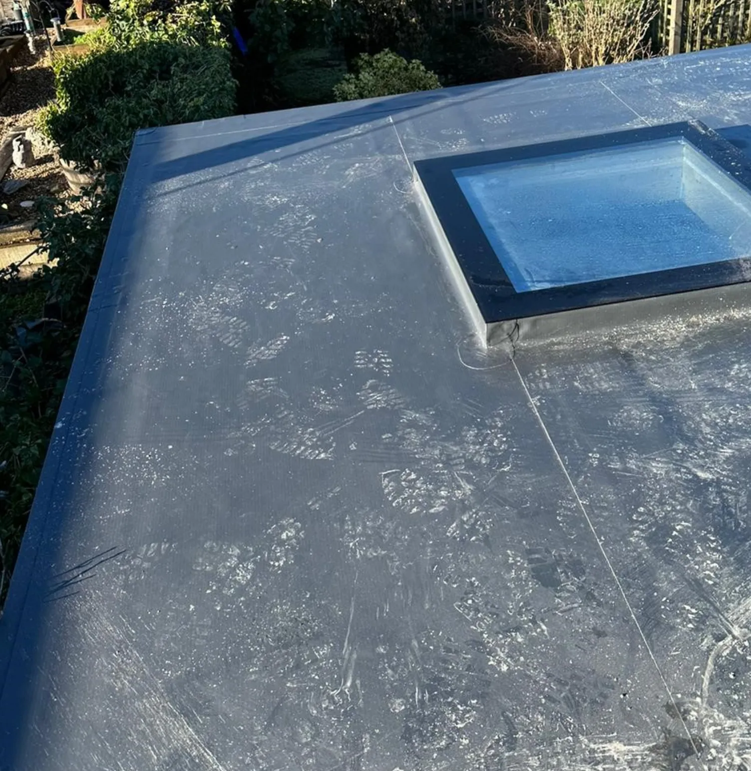 EPDM rubber roof